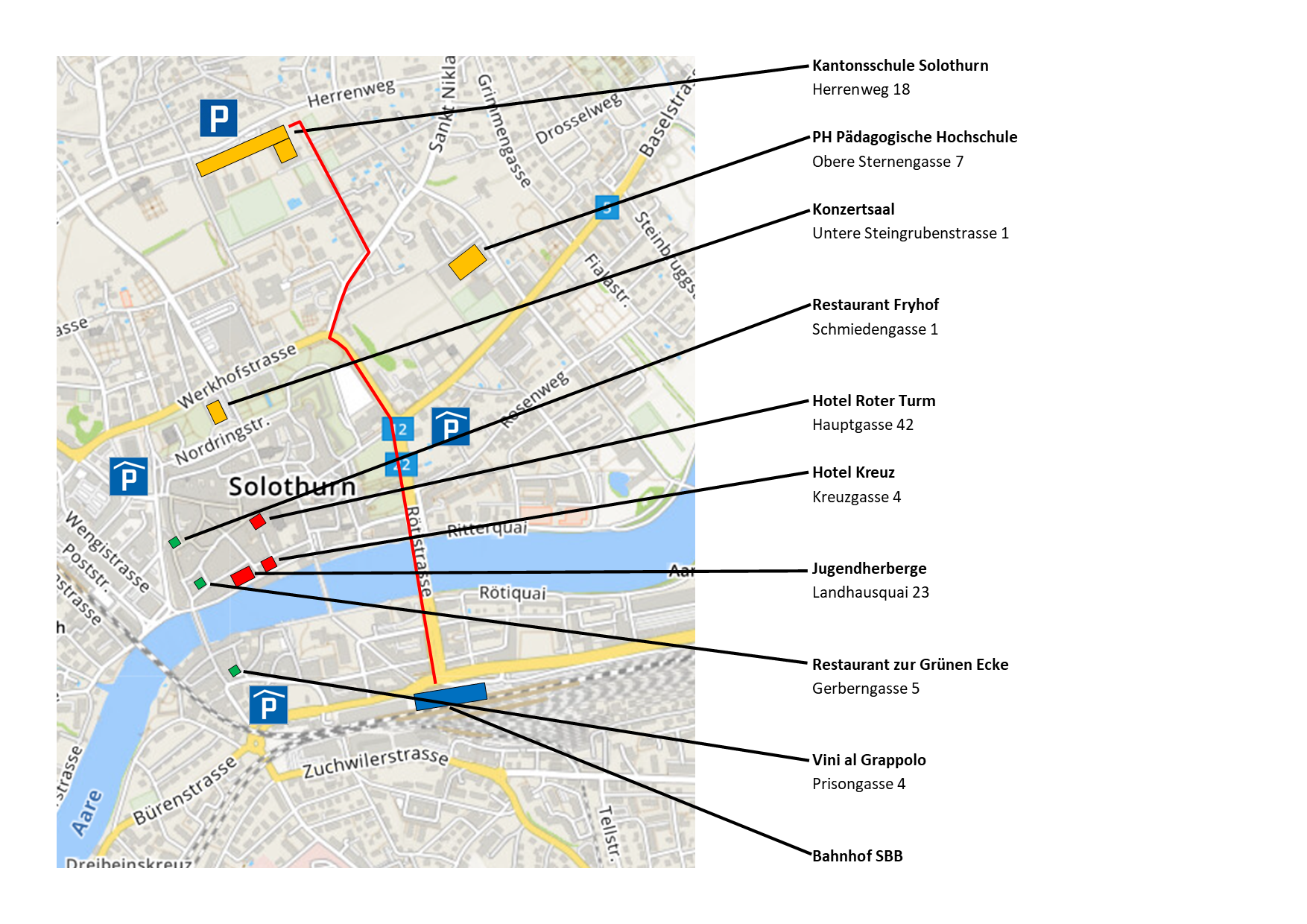 Stadtplan 26 Stadtplan-Solothurner-Horntage
